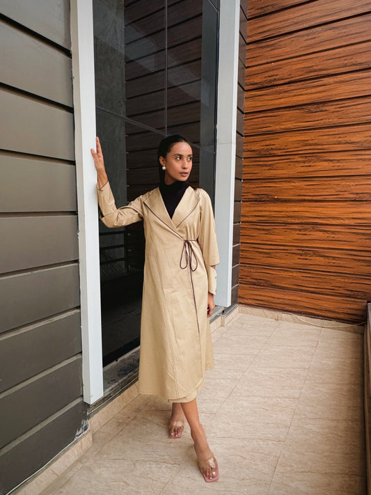 Beige Trench Coat petiteish