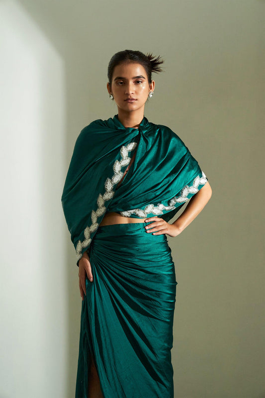 Freja Satin Skirt petiteish