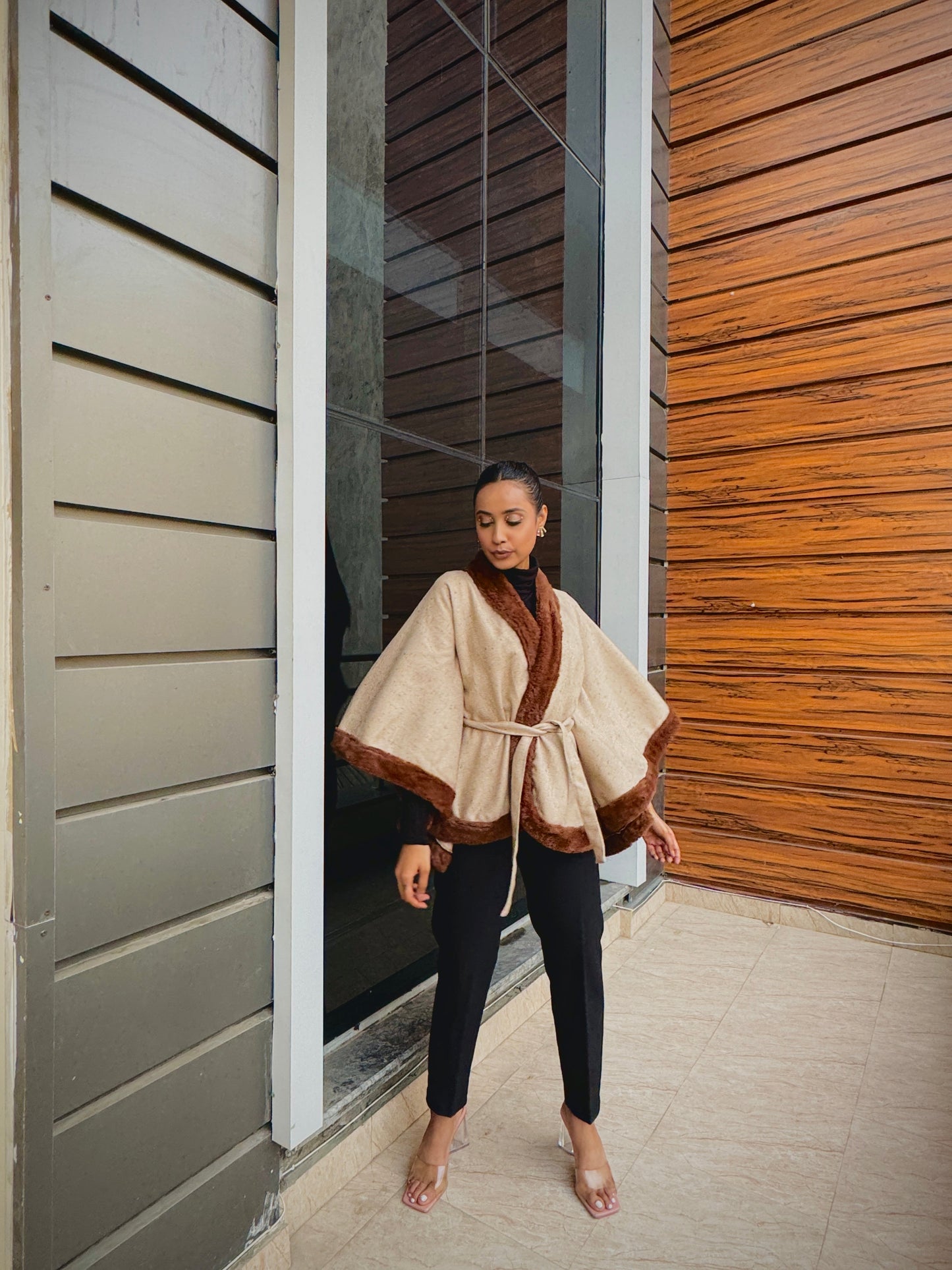 Fur Cape petiteish
