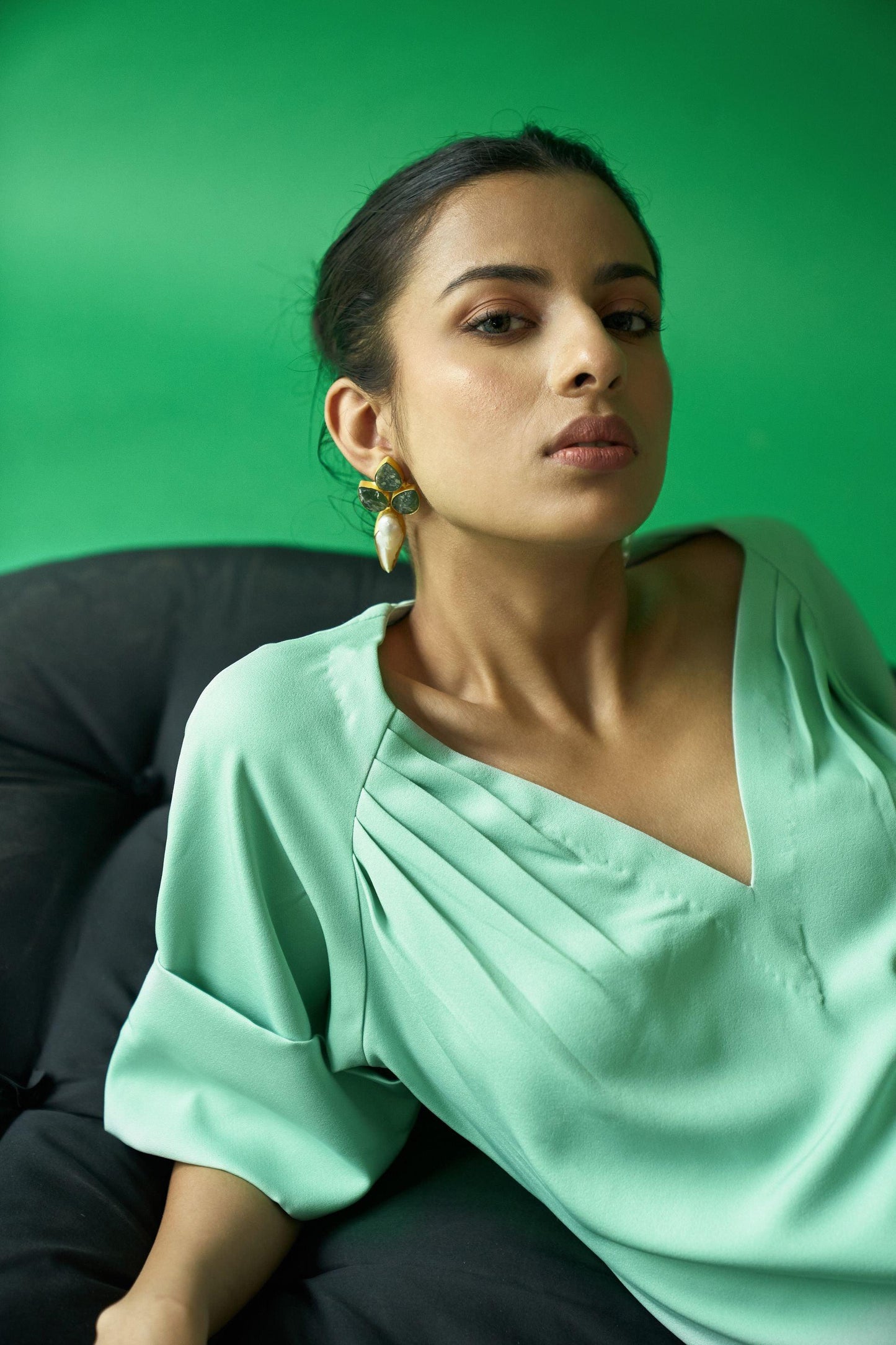 Ondine Mint Top petiteish