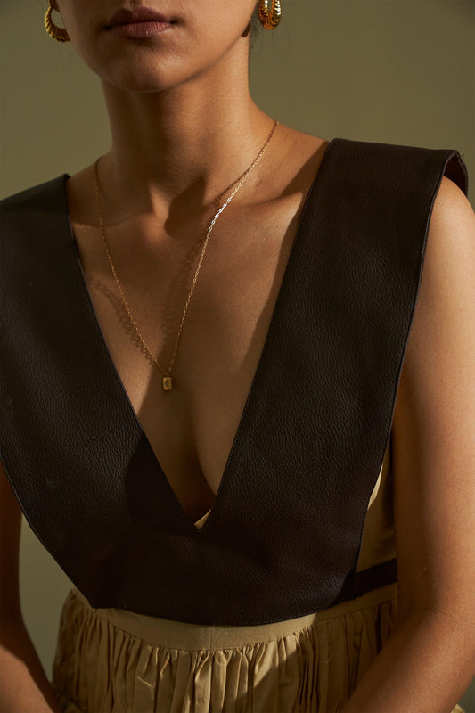 Treasa Cotton Gauze Dress petiteish