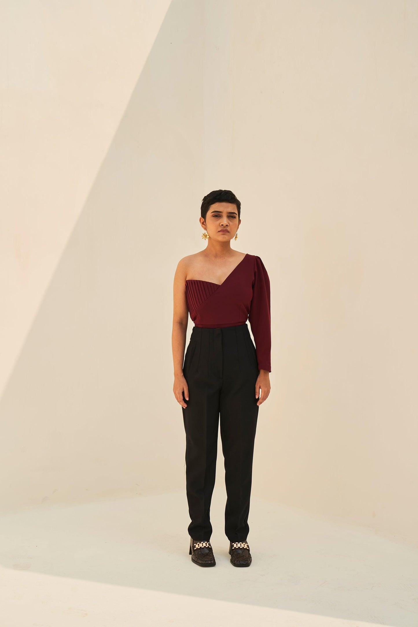 Zinnia Crepe Top petiteish
