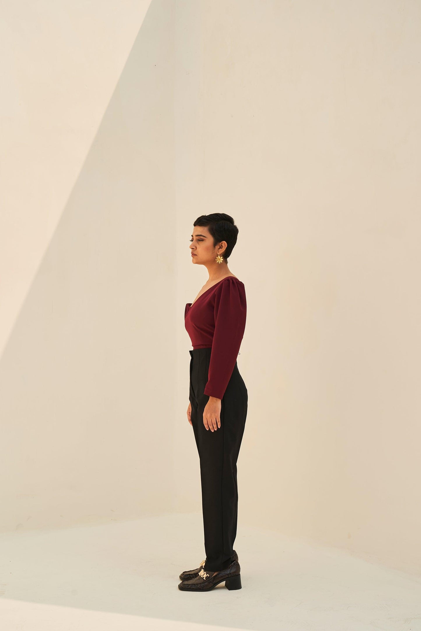 Zinnia Crepe Top petiteish