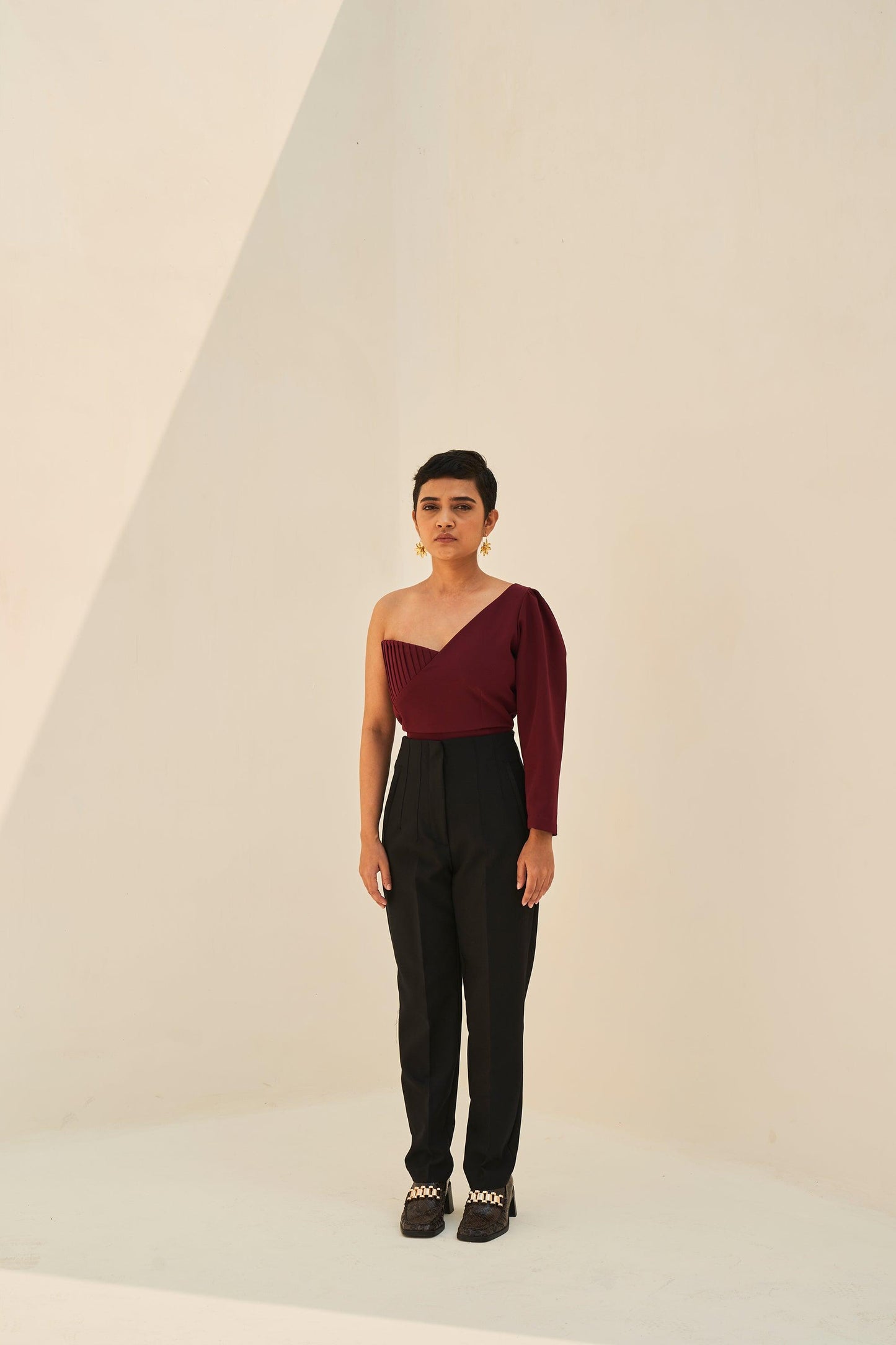 Zinnia Crepe Top petiteish