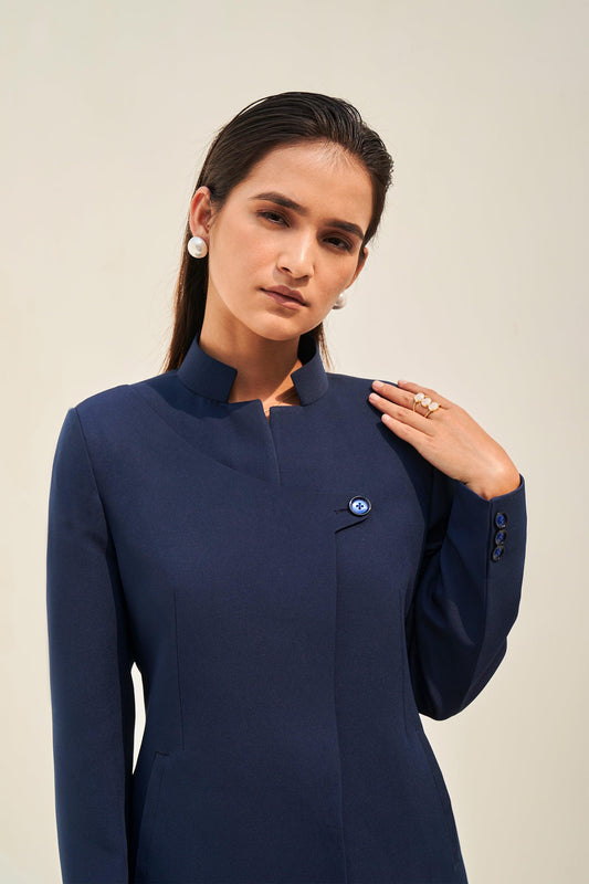 Fallon Satin Blazer - petiteish