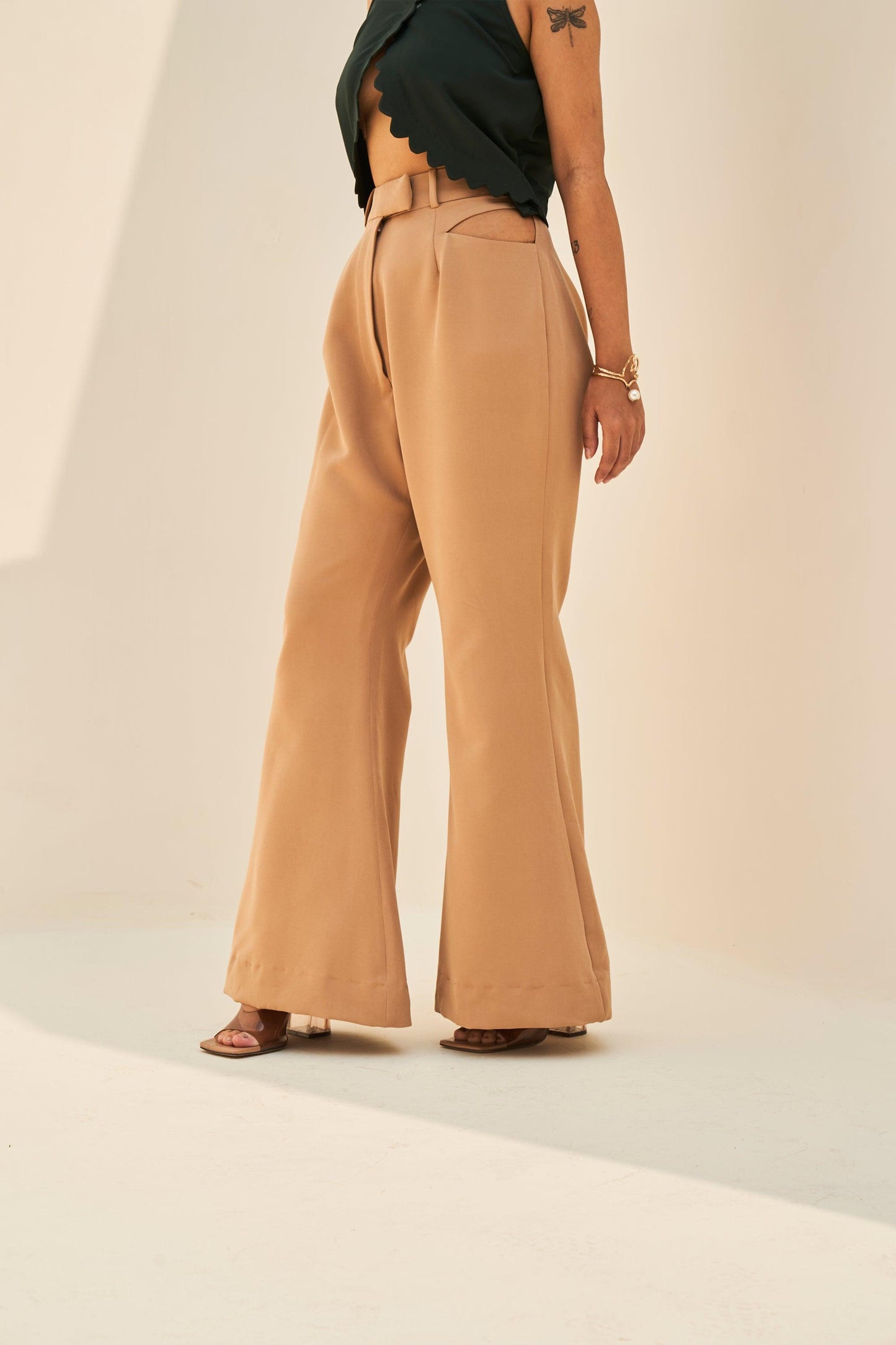 Papillion Crepe Pants petiteish